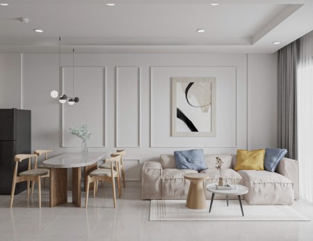 Cho thuê chung cư 2Pn 2Wc Giá tốt Nhất Q7 FullNT, View Tầng Cao, Căn Góc, Tiện ích nội khu hiện đại