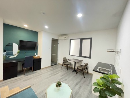 Căn hộ Studio Cao cấp đường Đặng Dung, Ngay cầu Kiệu, chợ Tân Định, Thang Máy, đầy đủ nội thất
