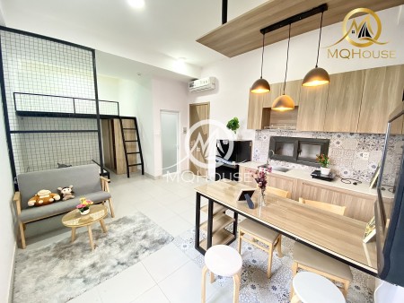 Căn Hộ 2 Chỗ Ngủ Rộng 40M2 Ban Công Full Nội Thất Gần Bến Xe Miền Đông