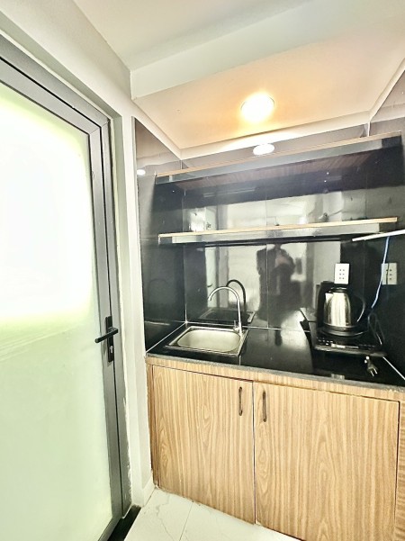 Cho thuê CHDV đường Nguyễn Gia Trí (D2) p25, Bình Thạnh., 18m2, 1 phòng ngủ, 1 toilet