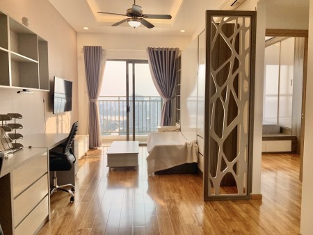 Cho thuê 1pn đầy đủ nội thất đẹp The Sun Avenue view Đảo Kim Cương