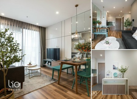 Cho thuê căn hộ 1PN full nội thất mới thiết kế gỗ thoáng mát ở Vinhome Grand Park quận 9