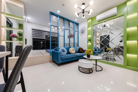 Cần cho thuê gấp căn hộ Studio Vinhomes Smart City full đồ 8tr/tháng đang trống