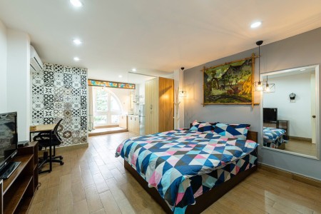 Cho thuê căn hộ 35m2 như hình tại Võ Thị Sáu - Tân Định -Q1