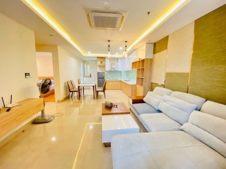 Quỹ Căn Hộ 2 Phòng Ngủ Tầng Cao Quang Nguyễn Tower Hải Châu Cho Thuê, 77m2, 2 phòng ngủ, 2 toilet