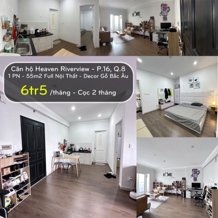 cho thuê căn hộ Heaven Riverview có nội thất giá 5,5 riệu