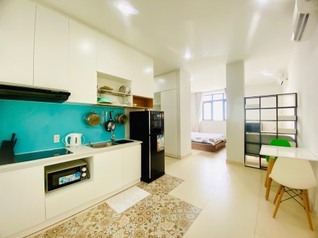 CĂN HỘ DỊCH VỤ 1PN FULL NỘI THẤT Q2