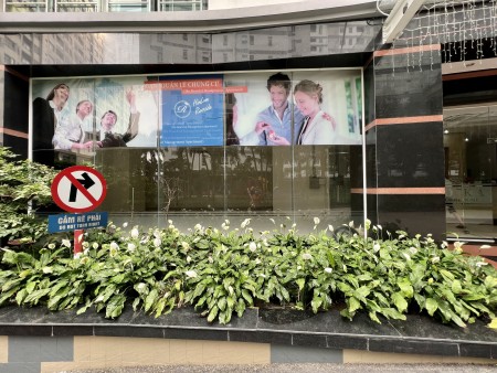Cho thuê shop khối đế chung cư Him lam riverside view công viên 84,1m2.