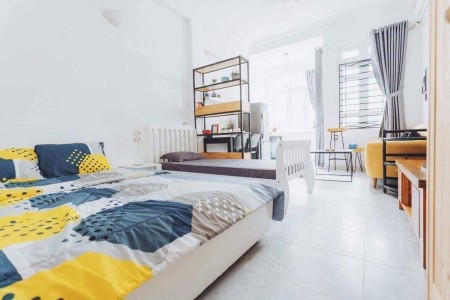 Cơ hội GIẢM NGAY 500K KHI THUÊ PHÒNG TRƯỚC NGÀY 26/2 PHÒNG STUDIO FULL NỘI THẤT CỬA SỔ BAN Công