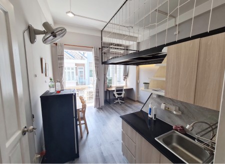 Duplex siêu thoáng, tiện nghi, có cửa sổ, ban công gần Etown Tân Bình