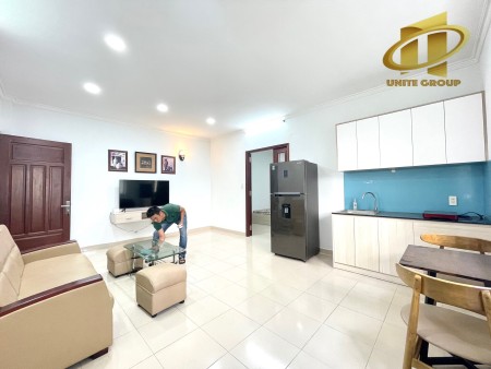 Cho thuê căn hộ dạng 1 phòng ngủ máy giặt riêng siêu rộng Phan Văn Trị Quận 5