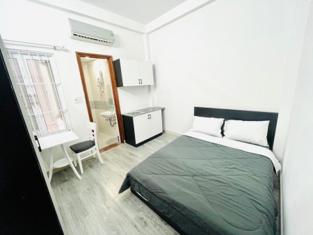 ️️ CHO THUÊ CĂN HỘ DỊCH VỤ QUẬN BÌNH THẠNH FULL NỘI THẤT GIÁ RẺ GẦN ĐH HUTECH, HỒNG BÀNG