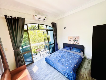 Căn hộ 1PN balcon lớn có nội thất gần Bộ CATP, cầu Nguyễn Văn Cừ, Trần Hưng Đạo Q1