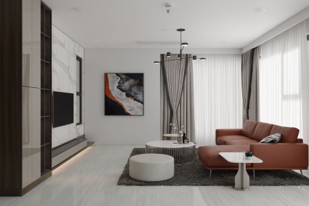 Cho thuê căn hộ BOTANICA PREMIER 91m2, 3PN, 2WC, Full NT. Giá Còn TL Giảm: 20 tr/th