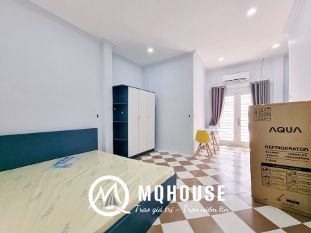 Khai trương căn hộ bancony - Full NT mới 100% gần Đh Kinh Tế Q10