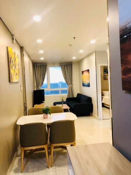 Cho thuê Riverside 90 Nguyễn Hữu Cảnh: 1PN FULL NỘI THẤT 12 triệu bao phí quản lý 350k. 0902257949