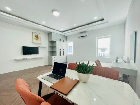 CHDV 1 pn - studio mới xây tone xanh sang chảnh ngay Nguyễn Thị Thập - Quận 7, giá rẻ chỉ 7tr