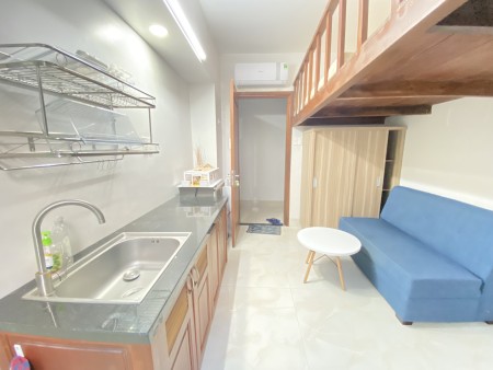 Cho thuê Căn Hộ Dịch Vụ có gác full nội thất khu Phan Xích Long, Phú Nhuận
