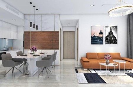 Cho thuê chung cư cao cấp Sadora 3 phòng ngủ - 2WC đầy đủ nội thất 112m2 24 triệu