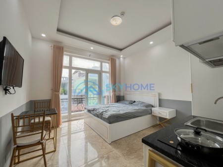 Căn hộ dịch vụ tiện nghi, thoáng mát, rất đẹp, qua lotte mart chỉ 5p