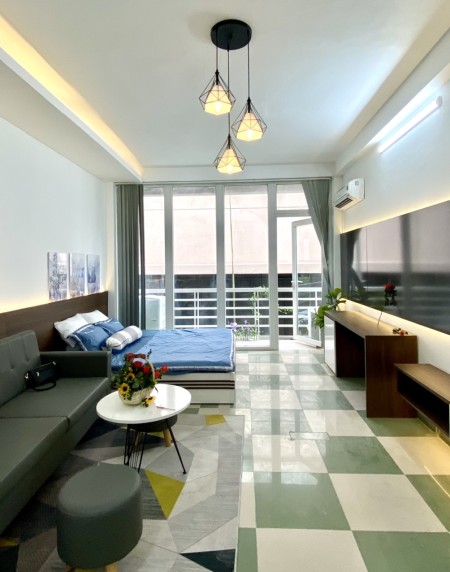 Căn hộ 1PN và studio balcon, máy giặt riêng gần SVĐ Hoa Lư, đài truyền hình TP, Nguyễn Đình Chiểu Q1