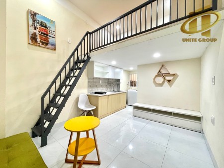 Căn hộ Duplex full thất, rộng, cửa sổ thoáng, máy giặt riêng gần Lotte