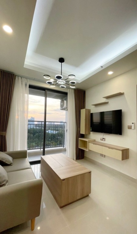 Q7 Boulevard căn 2PN 1WC Full nội thất, giá 12 triệu, 57m2, 2 phòng ngủ, 1 toilet