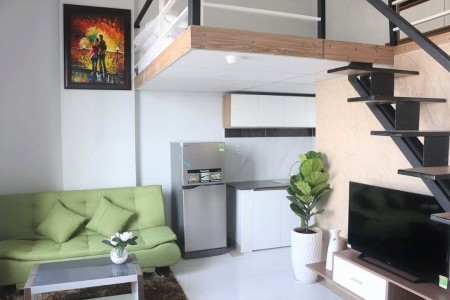 Duplex full nội thất máy giặt riêng - gần chợ Bà Chiểu