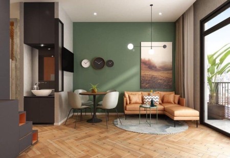 Cho thuê căn hộ Quận 7 Studio bancong gần Cresent Mall - SC Vivo - DH Tôn Đức Thắng, RMit , Sky