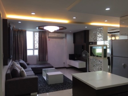 Cho thuê căn hộ The Flemington 86,6m2, 2PN, 2WC, Full Nội Thất. Giá: 17 tr/th còn TL giảm