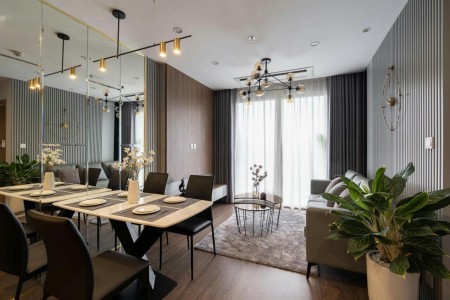 Nội thất sang trọng lịch lãm, 2PN phù hợp với cặp đôi trẻ, LH:0365811049