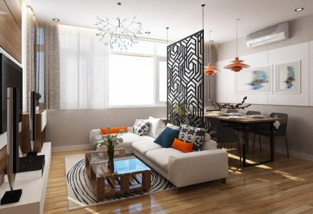 Cho thuê căn hộ Eco Green Sài Gòn 94m2 3pn Full Nội Thất