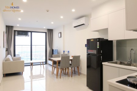 Căn 1 ngủ 1 khách +1 full đồ gỗ cần cho thuê ở Vinhomes Smart City - LH: 0968 182 998, 43m2, , 1 toilet