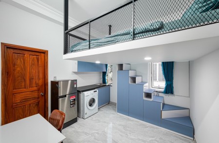 Cho thuê căn hộ Duplex mới gần DH Văn Lang - Bình Thạnh - Q1, 30m2, 1 phòng ngủ, 1 toilet