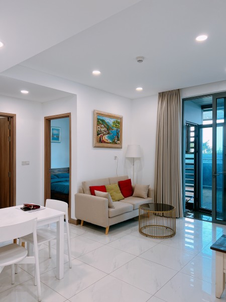 Căn đặc biệt, 1 phòng ngủ có sân vườn Sunwah Pearl Bình Thạnh cho thuê 25 triệu