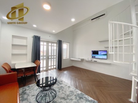 Căn hộ duplex siêu sang full nội thất cao cấp, giá tốt tiện nghi máy giặt riêng bancon rộng