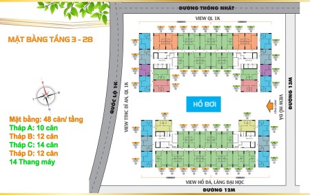 Cần cho thuê căn hộ 2PN giá rẻ nhất khu, mới 100%, chỉ 4.5 triệu/tháng
