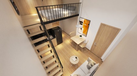 Khai trương duplex mới 100% ngay công viên Hoàng Văn Thụ