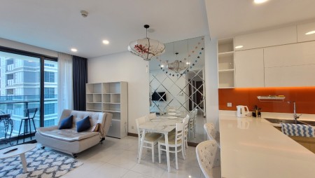 Căn hộ cực thiết kế siêu rộng rãi cho thuê vào ngay, 2PN, 106m2, chỉ 34 triệu, Sunwah Pearl