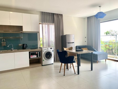 Căn Hộ Dịch Vụ 1PN 1WC Full NT Đẹp Gần Cầu Sg, 16Tr/Tháng Có Ban Công Chill, Bồn Tắm Thư Giãn