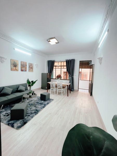 1PN 45m2, Máy giặt riêng, Nguyễn Phi Khanh,Trần Quang Khải, Q1, Nhà Thờ Tân Định, ở dc 4 - 6 người