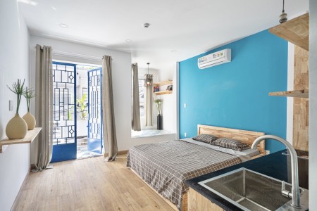 Căn hộ Ban công - Cửa sổ 30m2 tại Đakao Quận 1 gần SVĐ Hoa Lư