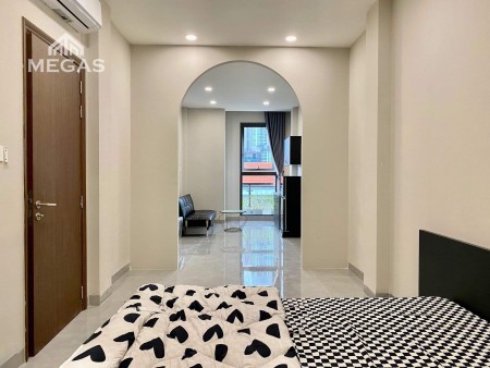 cho thuê studio có thể ở 2 người 50m2 đang trống