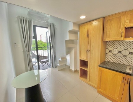 Phòng Mới Ban Công Duplex Full Đồ gần Etown Tân Bình, 25m2, 1 phòng ngủ, 1 toilet