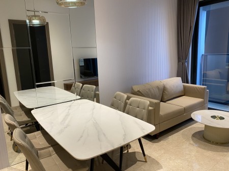 Cho thuê căn hộ The Marq 1 phòng ngủ tầng cao - có nội thất - view Landmark 81