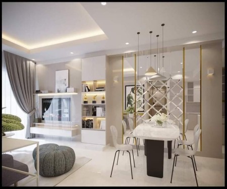 Cần cho thuê căn hộ The Flemington Q11, 86m2, 2PN, 2WC, Full NT đẹp. Giá Thật: 18 tr/th còn TL