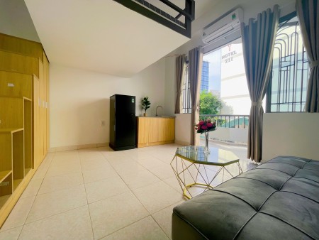 Căn hộ Duplex Cao cấp Ban công thoáng full nội thất Ngay Phố đi bộ Bùi Viện, Công viên 23/9