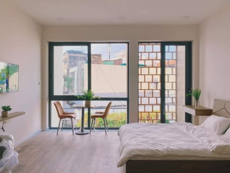 Studio full NT bancon gần KCX Tân Thuận, ĐH Tài chính Marketing, Cresent Mall, LOTTE Q7