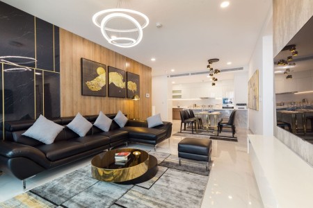 Sunwah Pearl nội thất siêu xịn view sông toàn cảnh cho thuê LH 0909806586