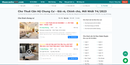 Đăng tin cho thuê chung cư là một “cuộc chiến” dài hạn